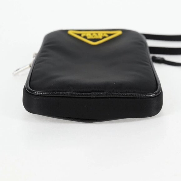 PRADA Shoulder Bag Nylon Black Auth 127896M - Picture 5 of 16